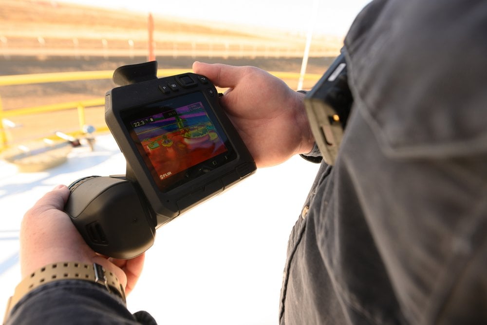 FLIR lanza su primera cámara de detección de gas metano no refrigerado